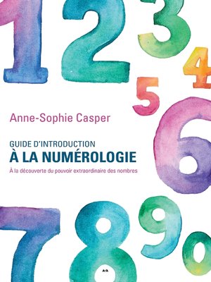 cover image of Guide d'introduction à la numérologie